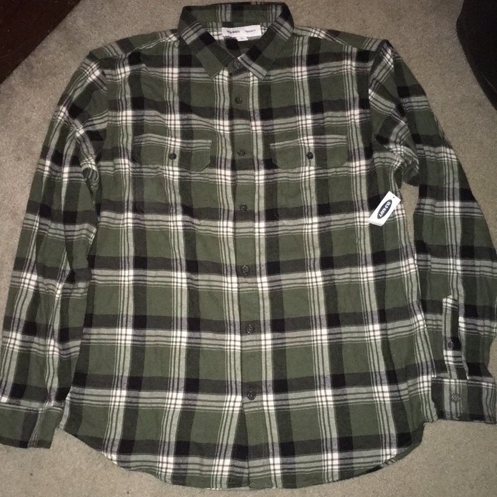 Old Navy flannel long sleeve shirt